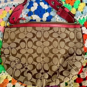 Vintage Coach Monogram Purse